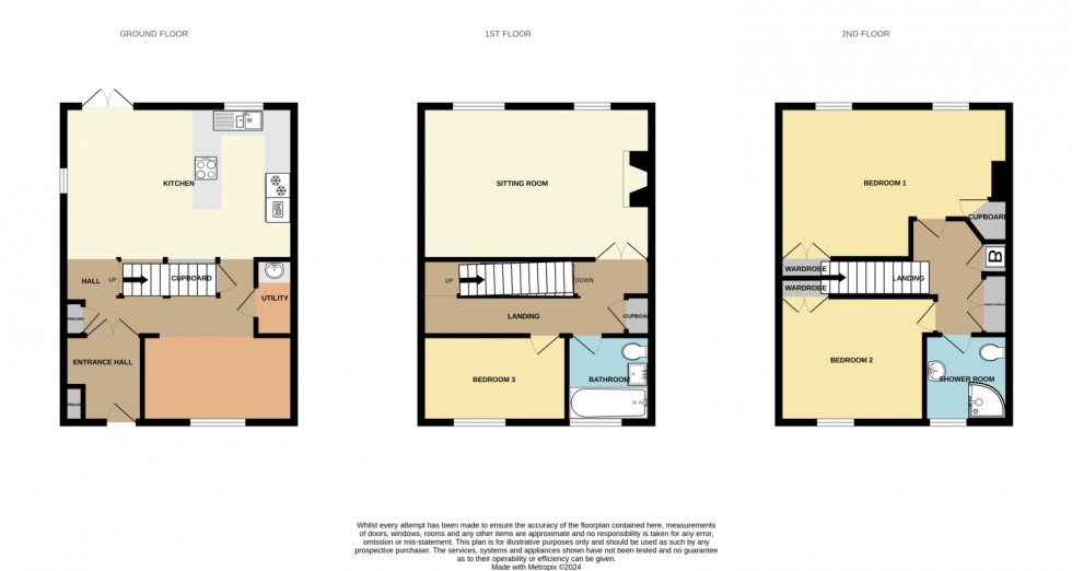 Floorplan for Trafalgar Place, Lymington, Hampshire, SO41