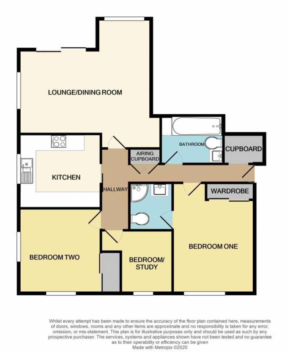 Floorplan for Park Court, Park Lane, Milford on Sea, Lymington, Hampshire, SO410PF