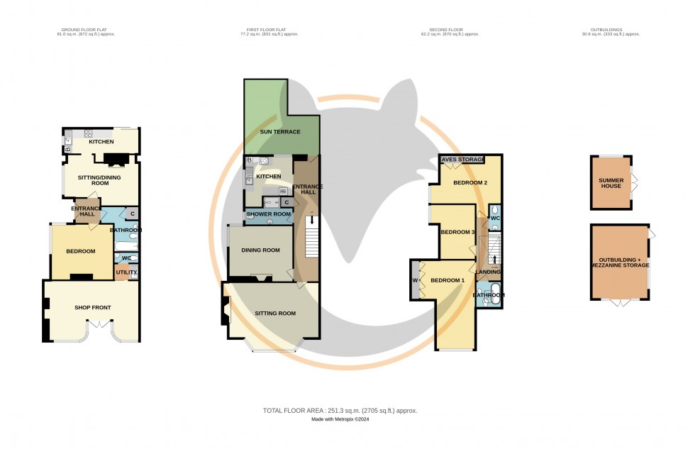 Floorplan for Milford on Sea, Lymington, Hampshire