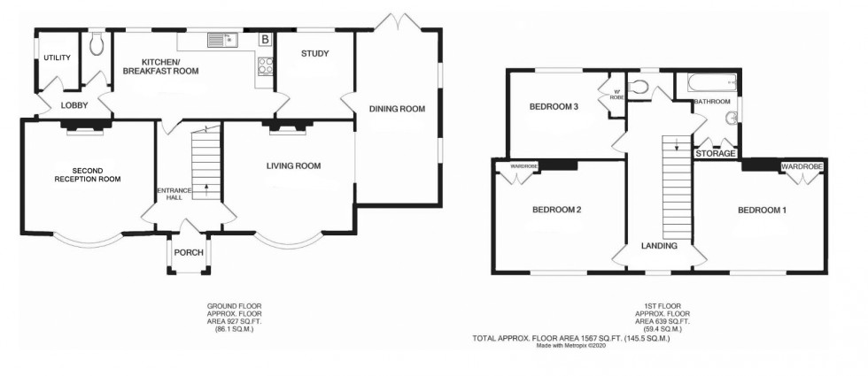 Floorplan for Sway, Lymington, Hampshire