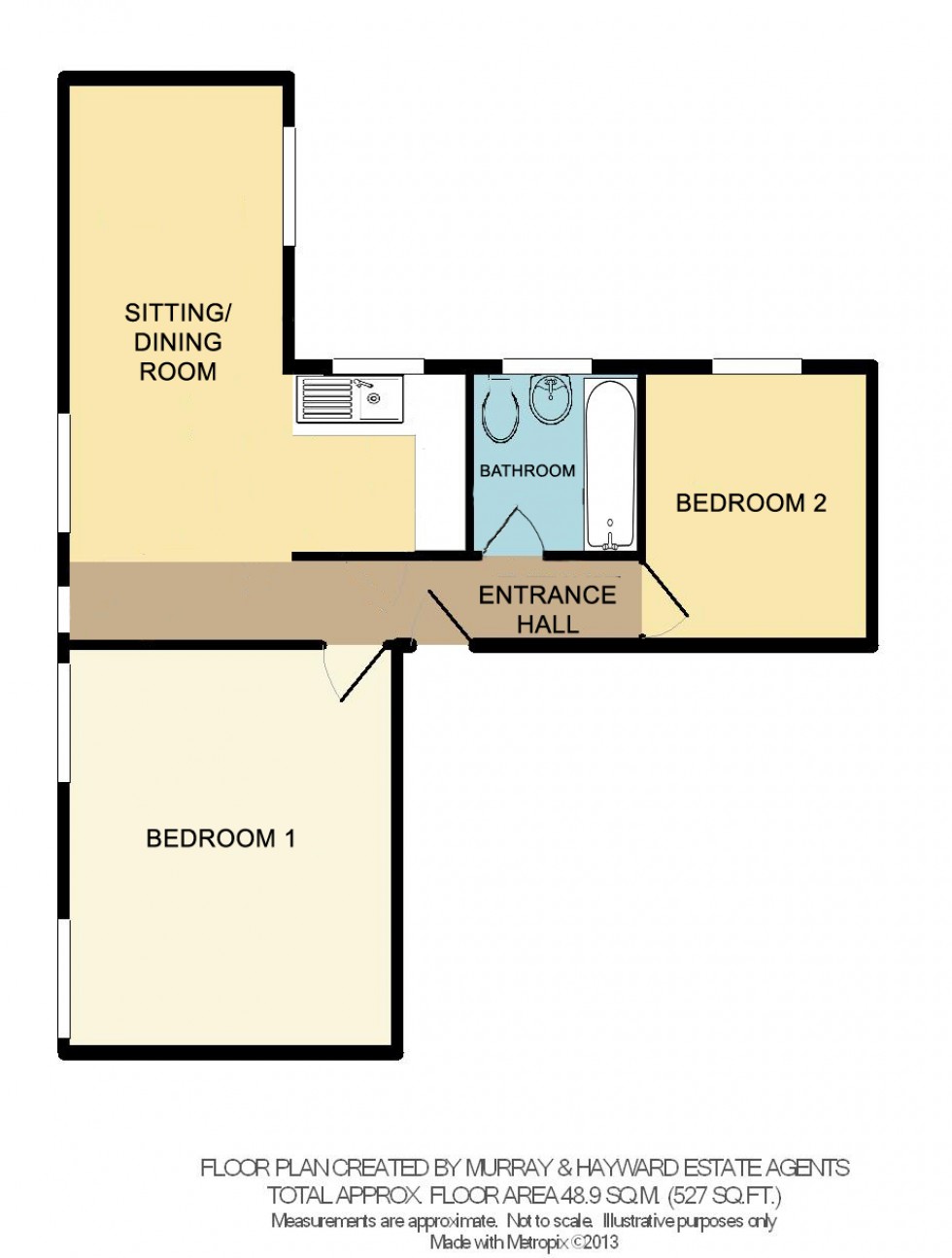 Floorplan for Sway, Lymington, Hampshire