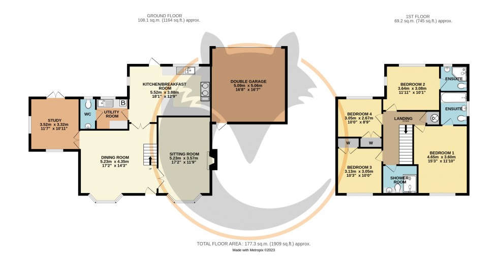 Floorplan for Sway, Lymington, Hampshire