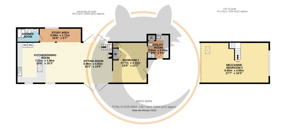 Floorplan for Sway, Lymington, Hampshire