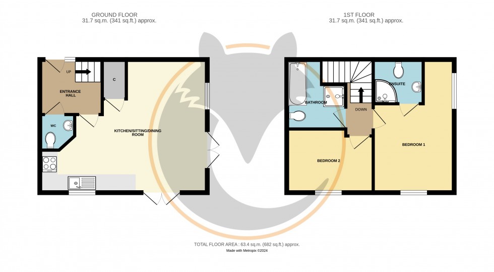 Floorplan for Brockenhurst, Hampshire