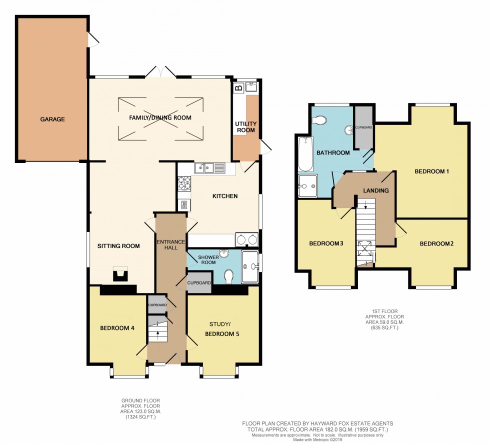 Floorplan for Sway, Lymington, Hampshire