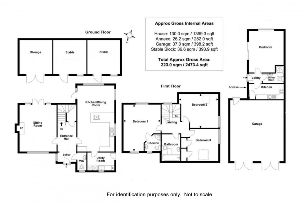 Floorplan for Sway, Lymington, Hampshire