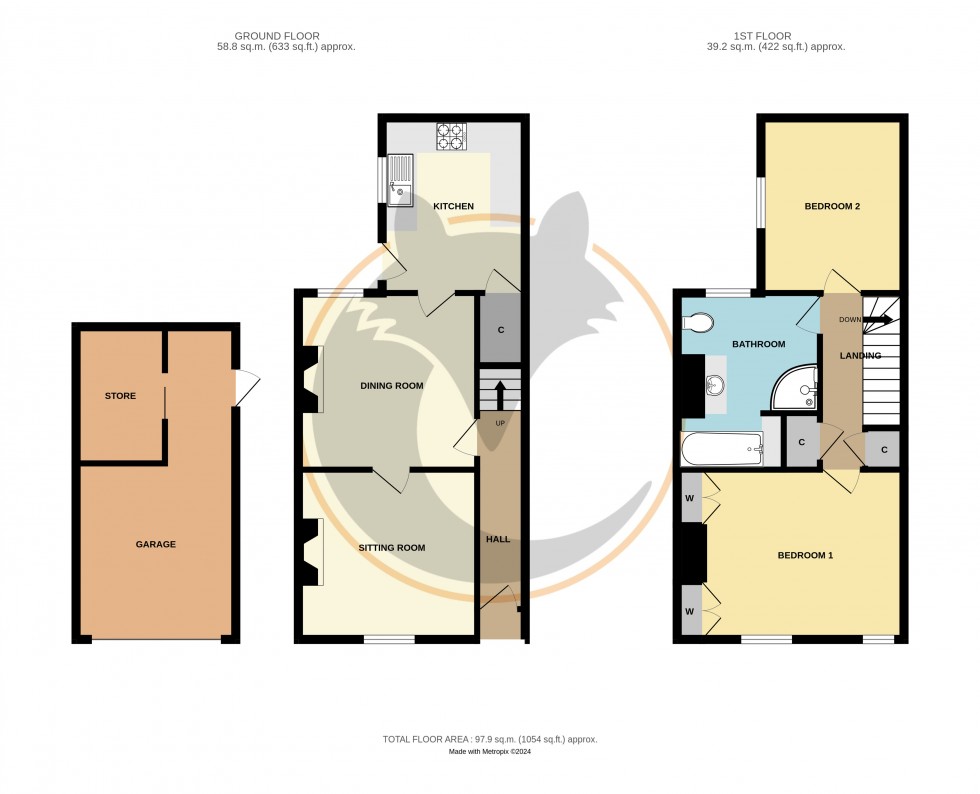 Floorplan for Tattenham Road, Brockenhurst, Hampshire