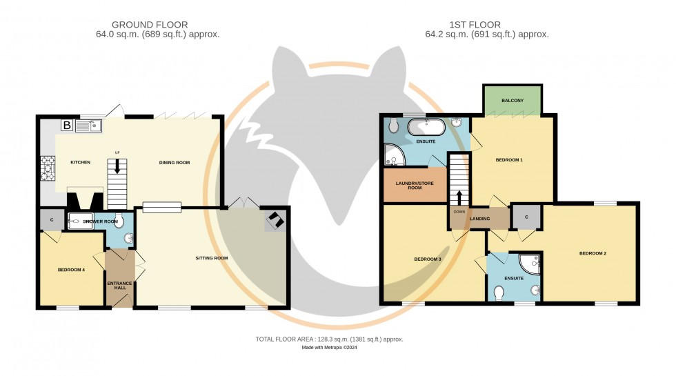 Floorplan for Sway, Hampshire