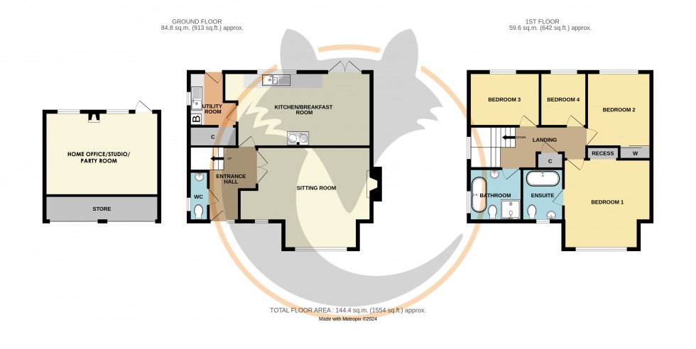 Floorplan for Sway, Lymington, Hampshire