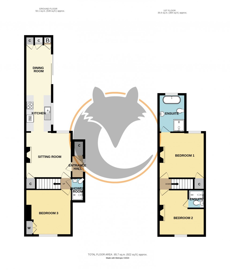 Floorplan for Sway, Lymington, Hampshire