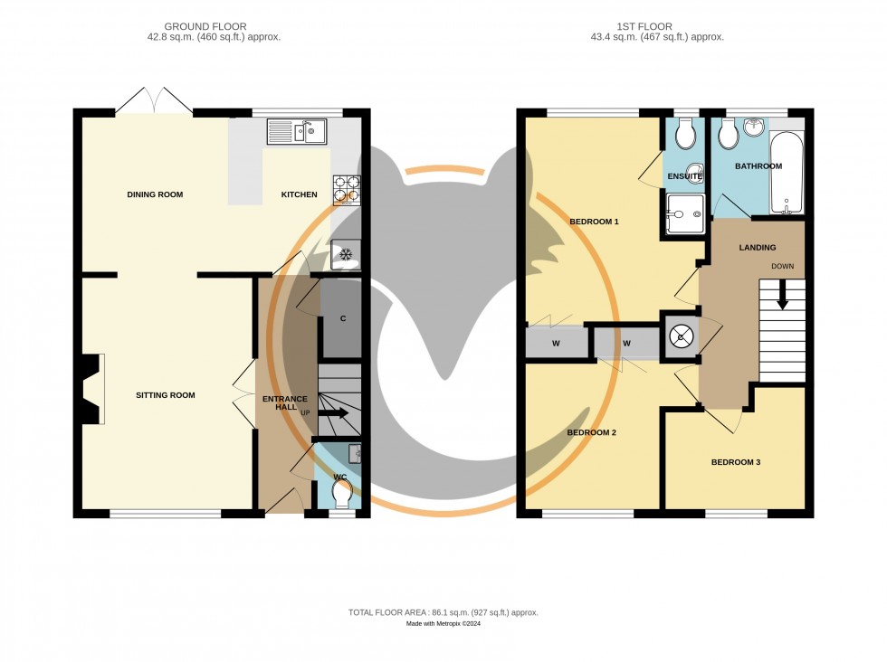 Floorplan for Brockenhurst, Hampshire