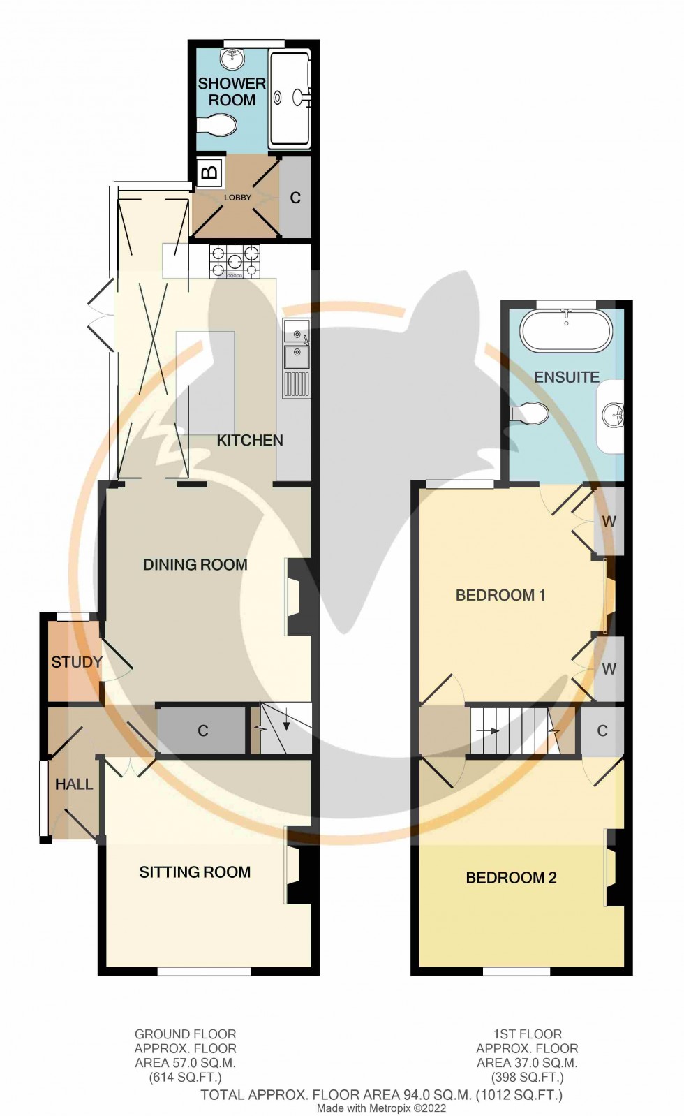 Floorplan for Sway, Lymington, Hampshire