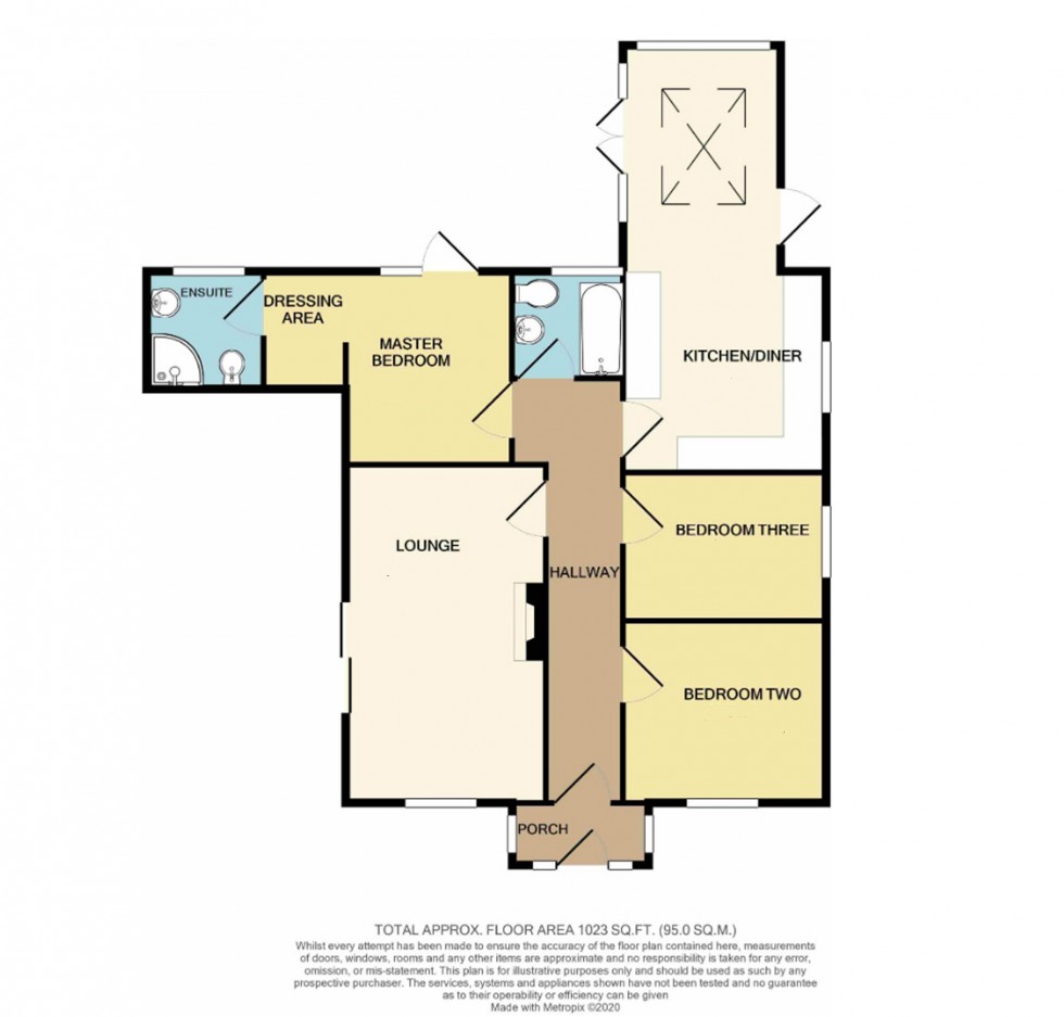 Floorplan for Sway, Lymington, Hampshire