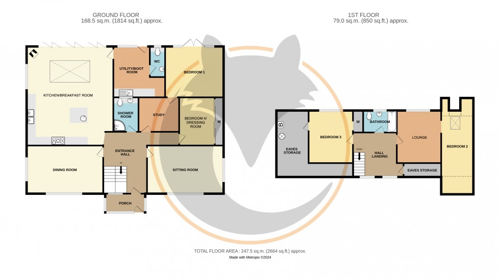 Floorplan for Sway, Lymington, Hampshire