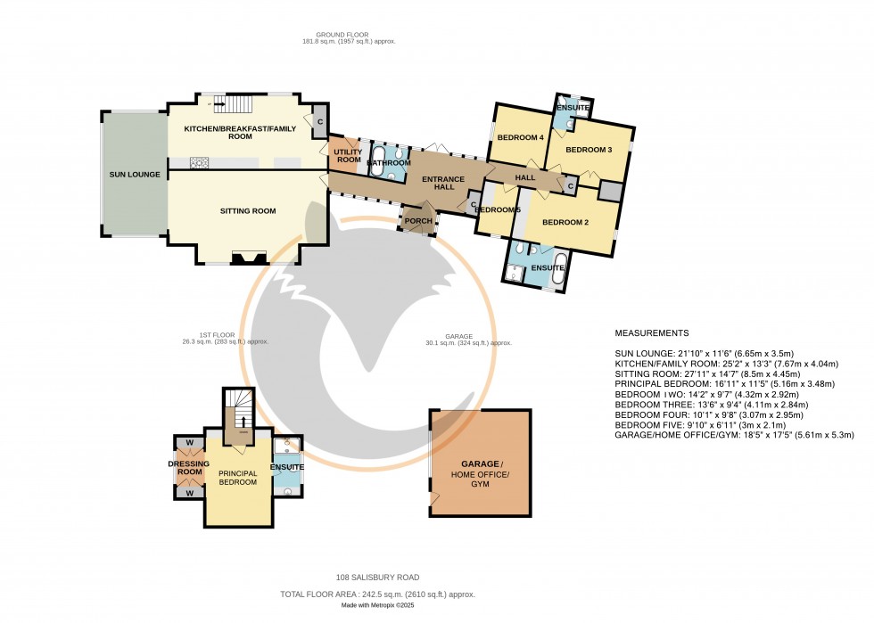 Floorplan for Burton, Christchurch, Dorset