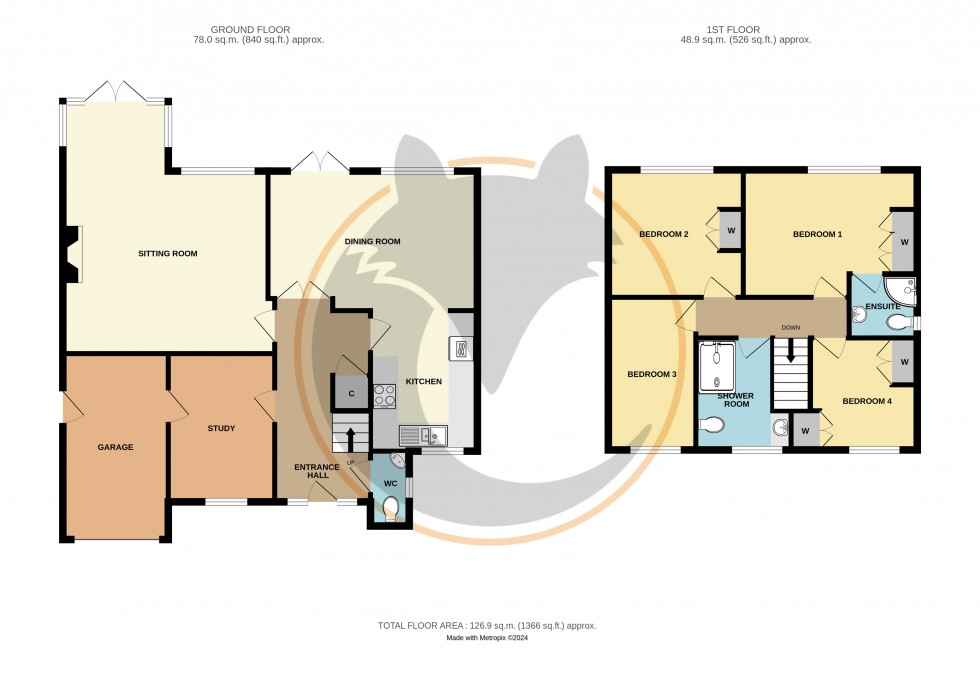 Floorplan for Sway, Lymington, Hampshire