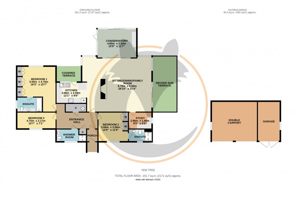 Floorplan for Sway, Lymington, Hampshire