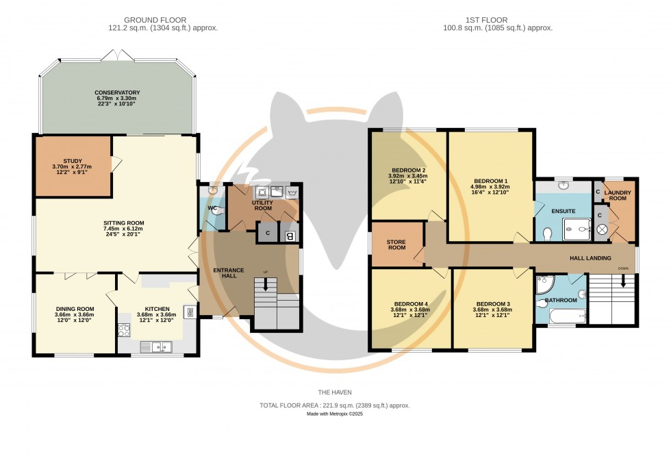 Floorplan for Tiptoe, Lymington, Hampshire