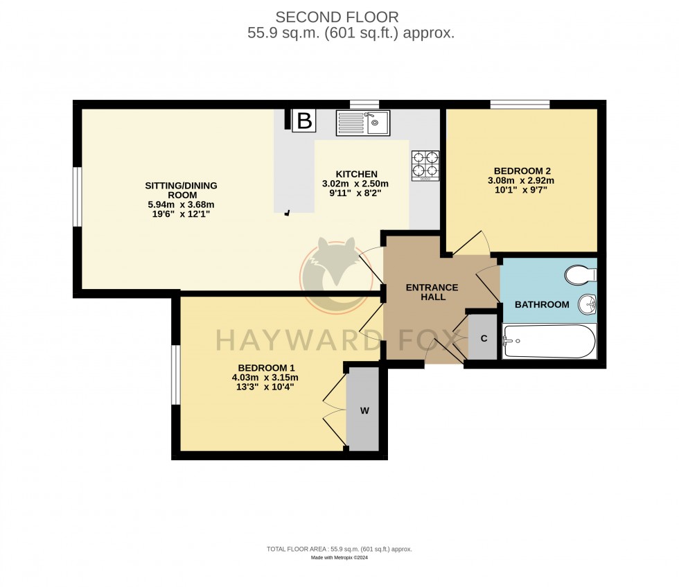 Floorplan for Eastern Road, 17 Eastern Road, Lymington, Hampshire