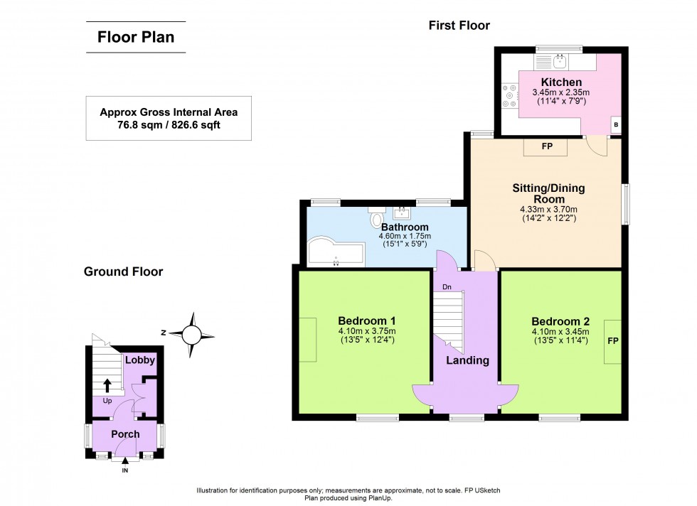 Floorplan for Lymington