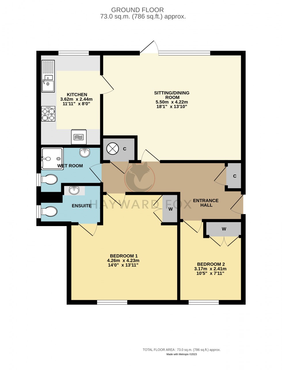 Floorplan for Belmore Lane, Lymington, Hampshire