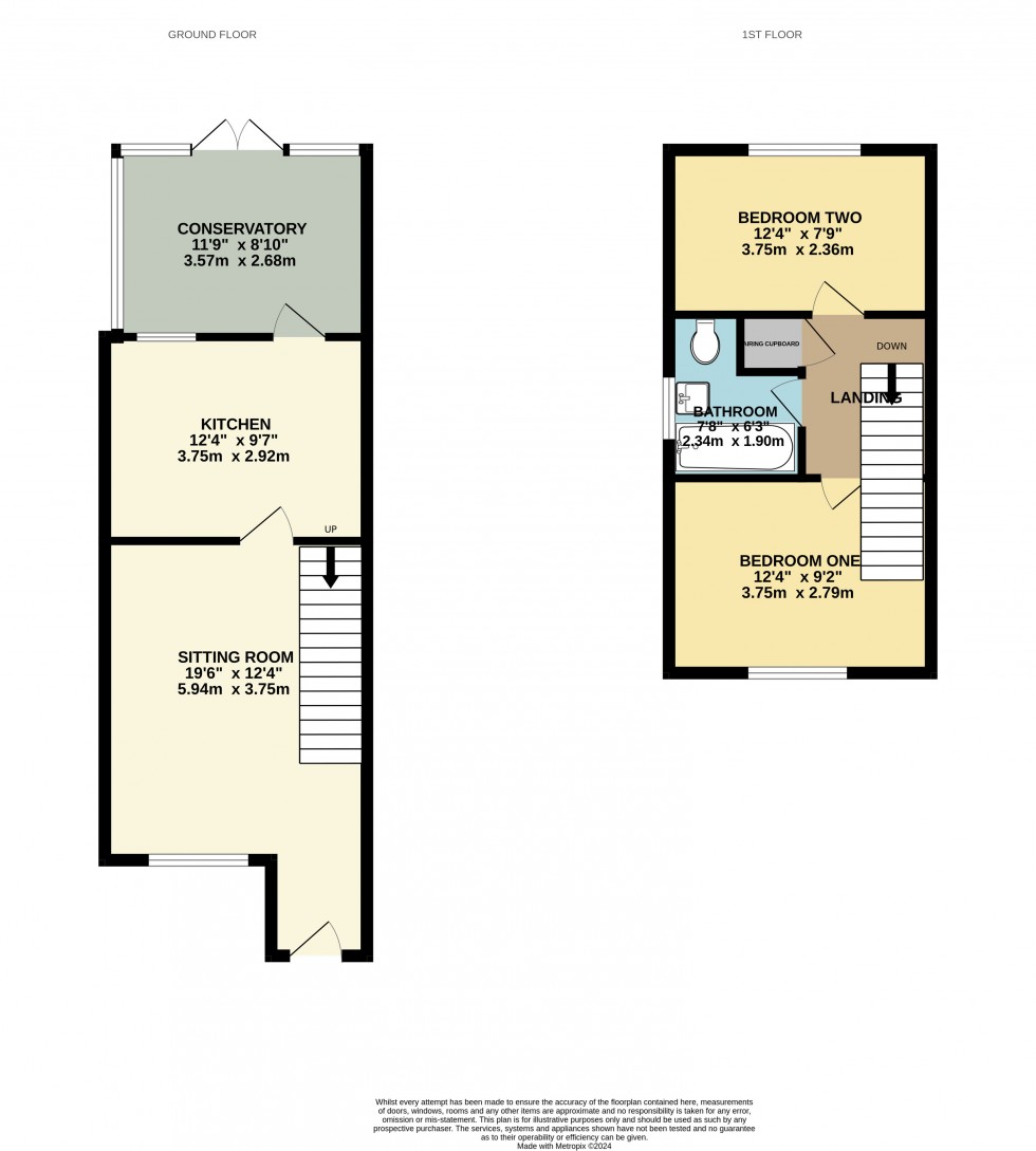 Floorplan for Pennington, Lymington, Hampshire