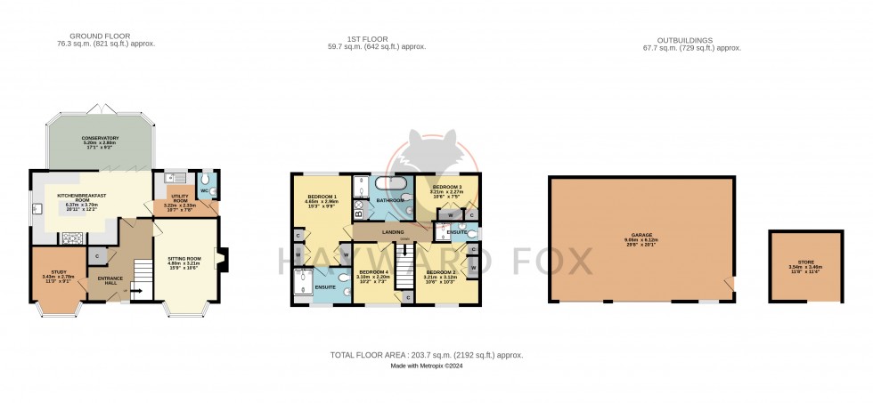 Floorplan for Pennington, Lymington, Hampshire