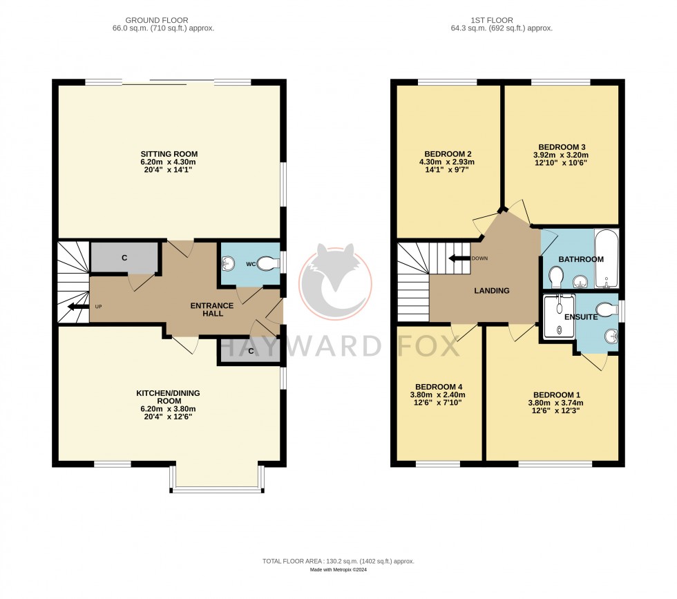 Floorplan for Pennington, Lymington, Hampshire