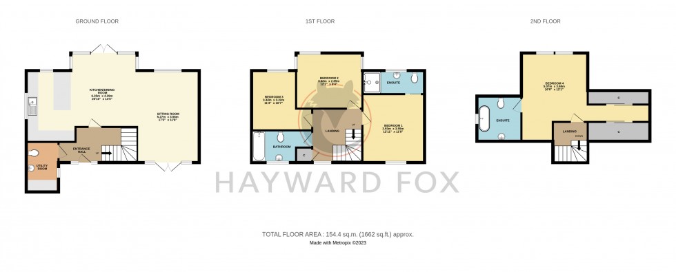 Floorplan for Everton, Lymington, Hampshire