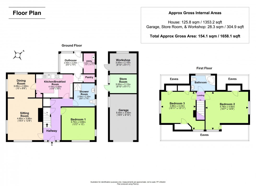 Floorplan for Lymington, Hampshire