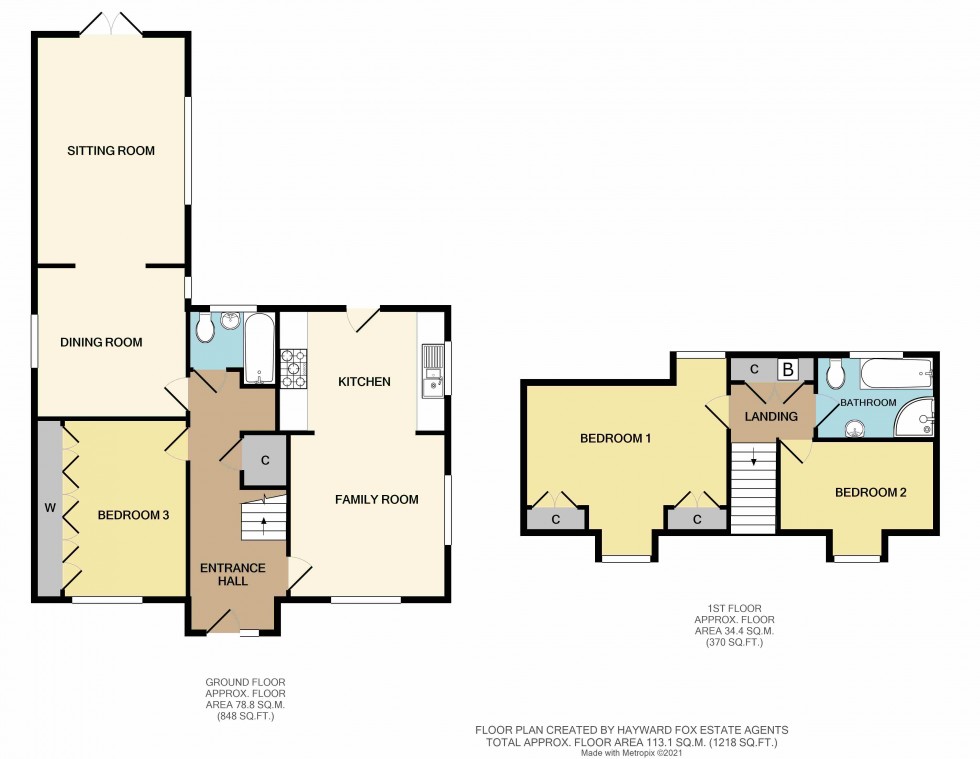 Floorplan for Milford on Sea, Lymington