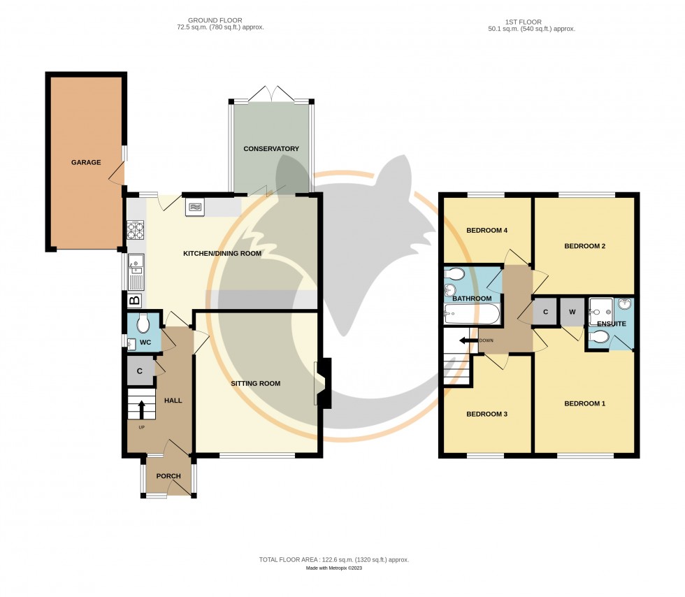 Floorplan for Milford on Sea, Lymington, Hampshire