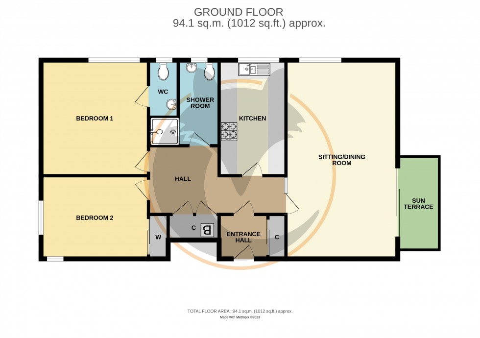 Floorplan for Milford on Sea, Lymington, Hampshire