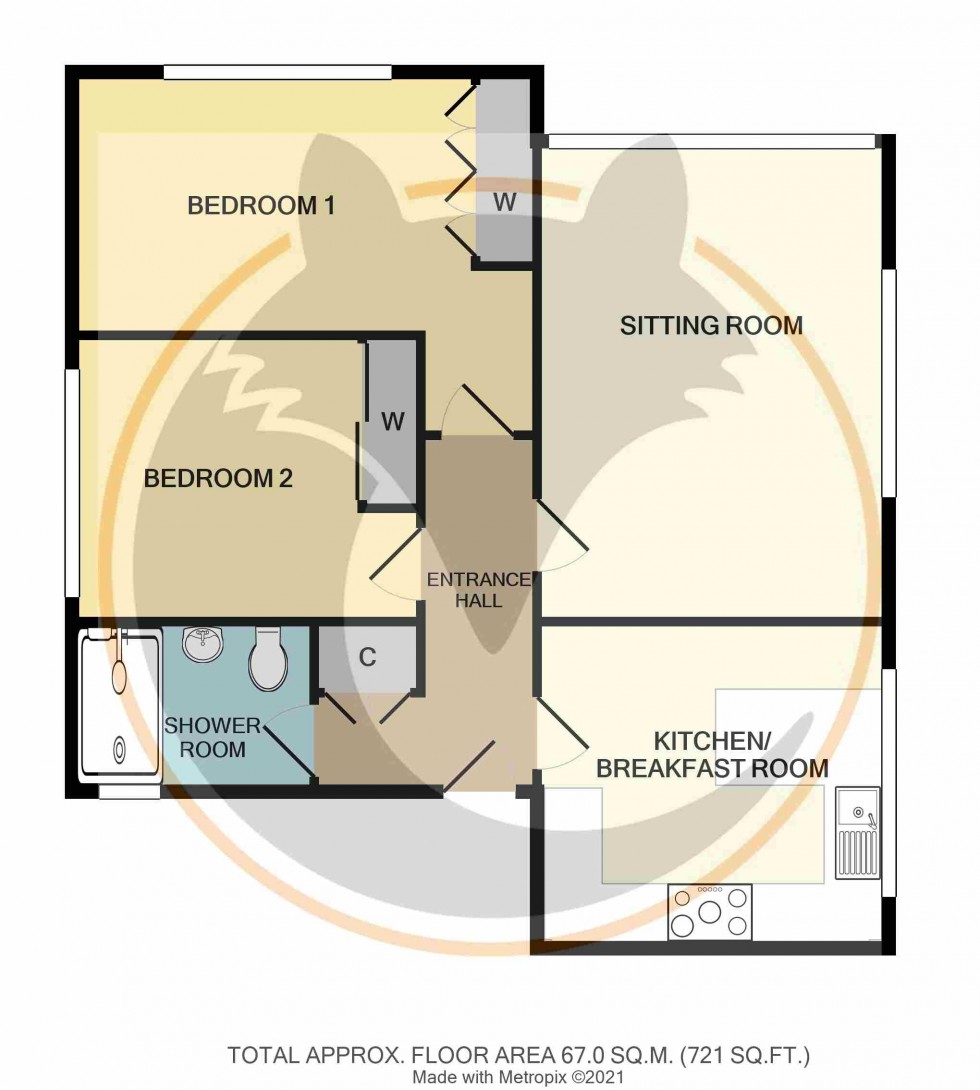 Floorplan for Milford on Sea, Lymington, Hampshire