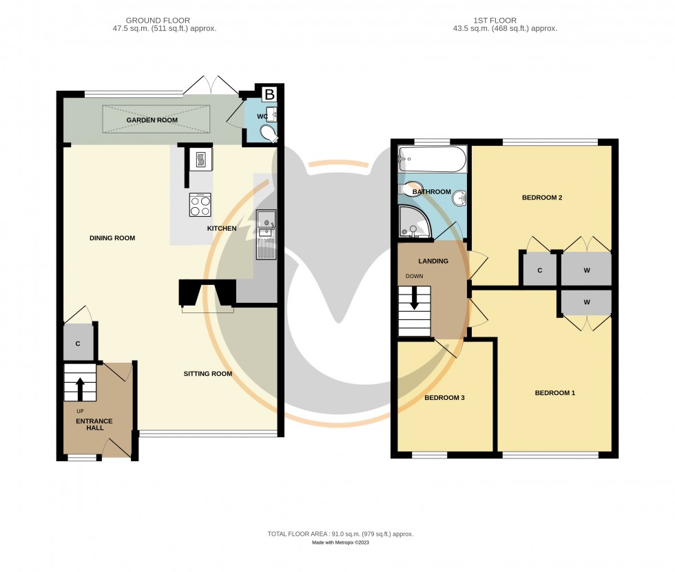 Floorplan for Milford on Sea, Lymington, Hampshire