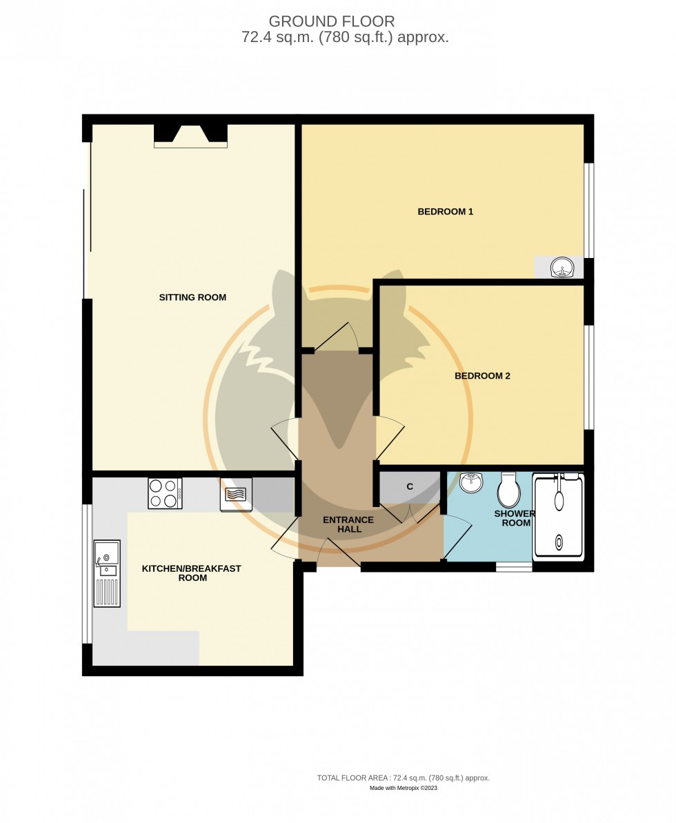 Floorplan for Milford on Sea, Lymington, Hampshire