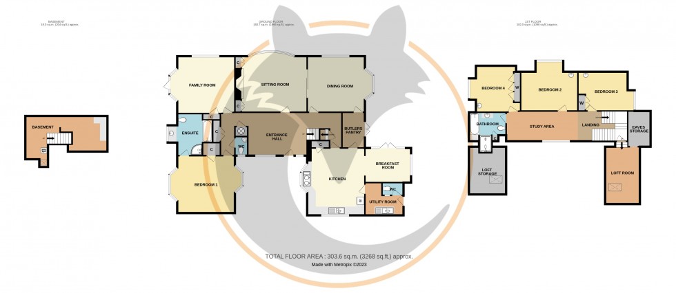 Floorplan for Milford on Sea, Lymington, Hampshire