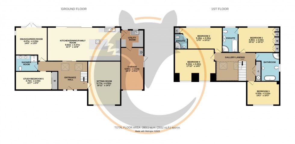 Floorplan for Milford on Sea, Lymington, Hampshire