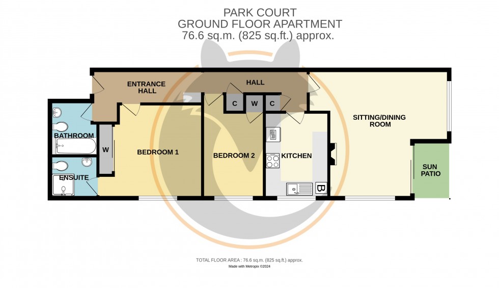 Floorplan for Milford on Sea, Lymington, Hampshire