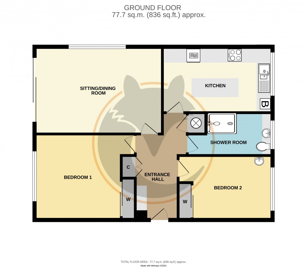 Floorplan for Milford on Sea, Lymington, Hampshire