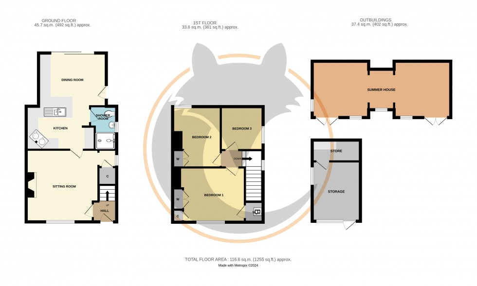 Floorplan for Milford on Sea, Lymington, Hampshire