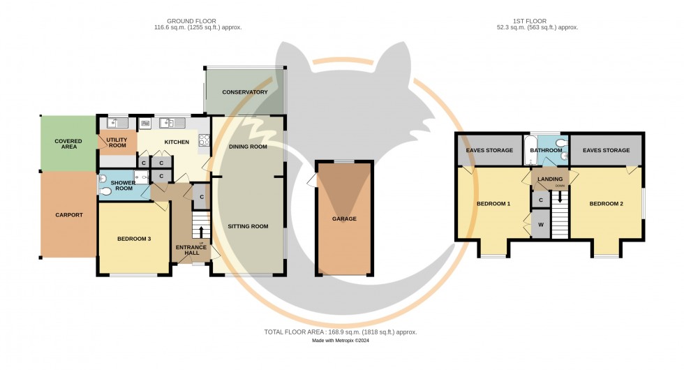 Floorplan for Milford on Sea, Lymington, Hampshire