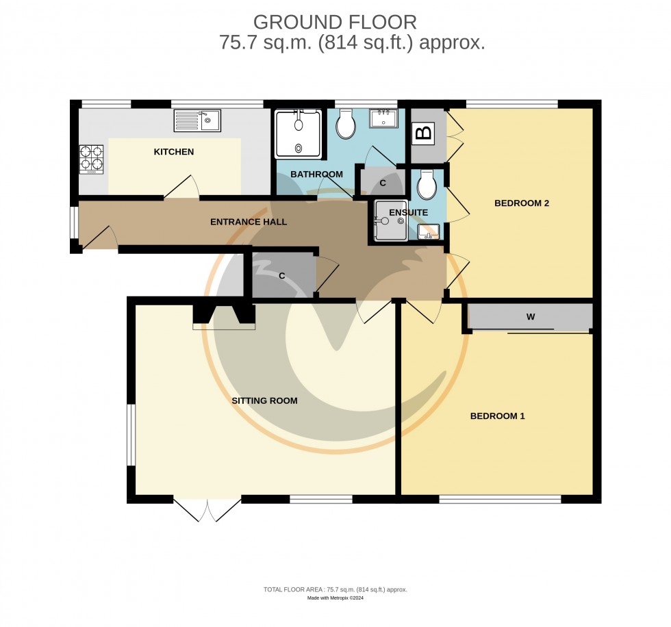 Floorplan for Milford on Sea, Lymington, Hampshire