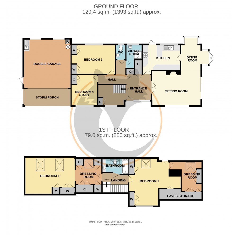 Floorplan for Milford on Sea, Lymington, Hampshire