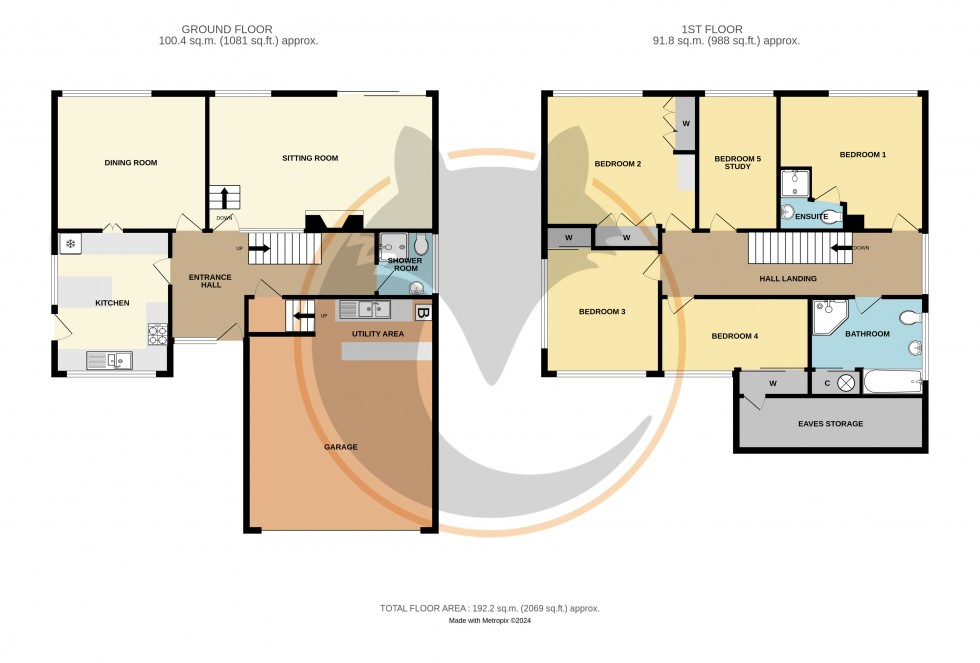 Floorplan for Milford on Sea, Lymington, Hampshire