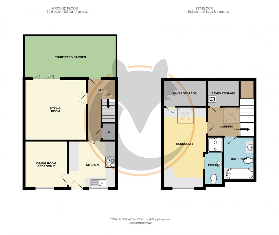 Floorplan for Milford on Sea, Lymington, Hampshire