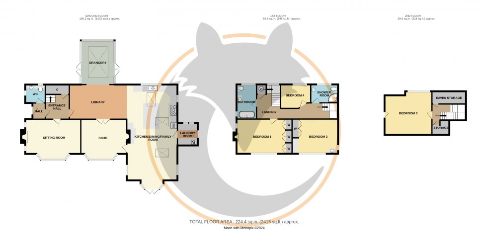 Floorplan for Milford on Sea, Lymington, Hampshire