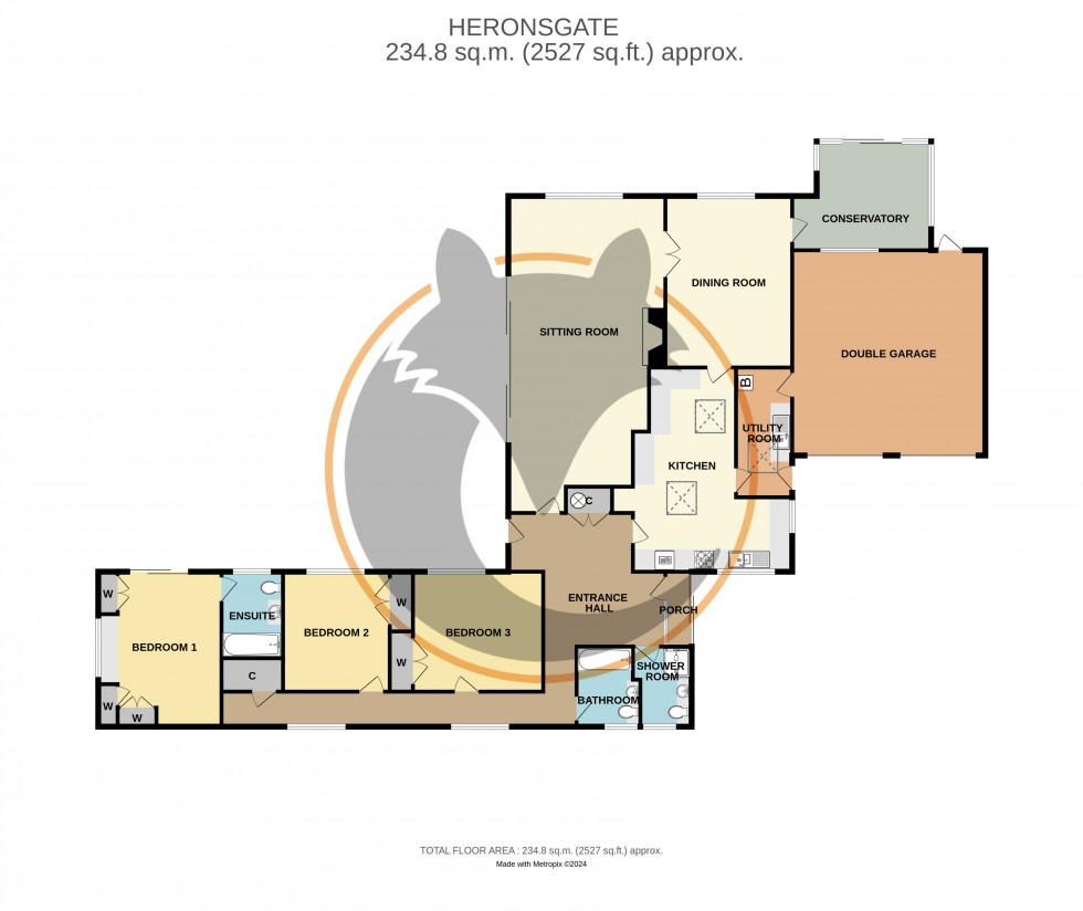 Floorplan for Milford on Sea, Lymington, Hampshire