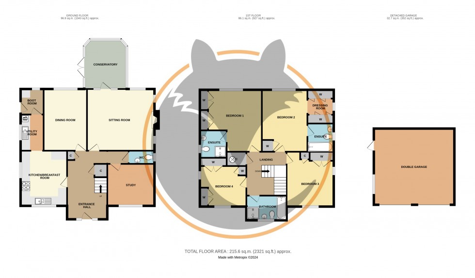 Floorplan for Milford on Sea, Lymington, Hampshire