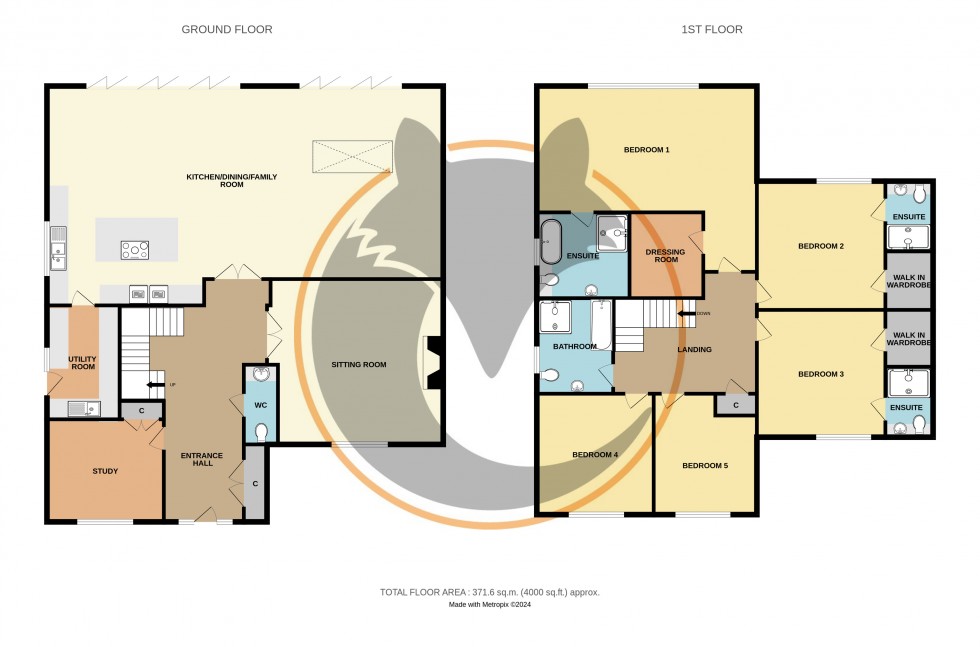 Floorplan for Milford-On-Sea, Hampshire